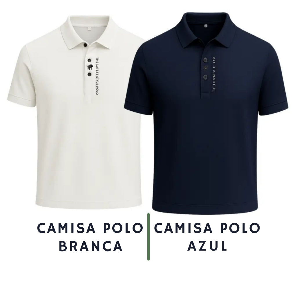 Camisa Polo Club Alfa Tech - Compre 1 leve 2 [PROMOÇÃO]